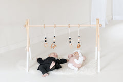Twin Size Wooden Play Gym | Baby Activity Gym - Aware House