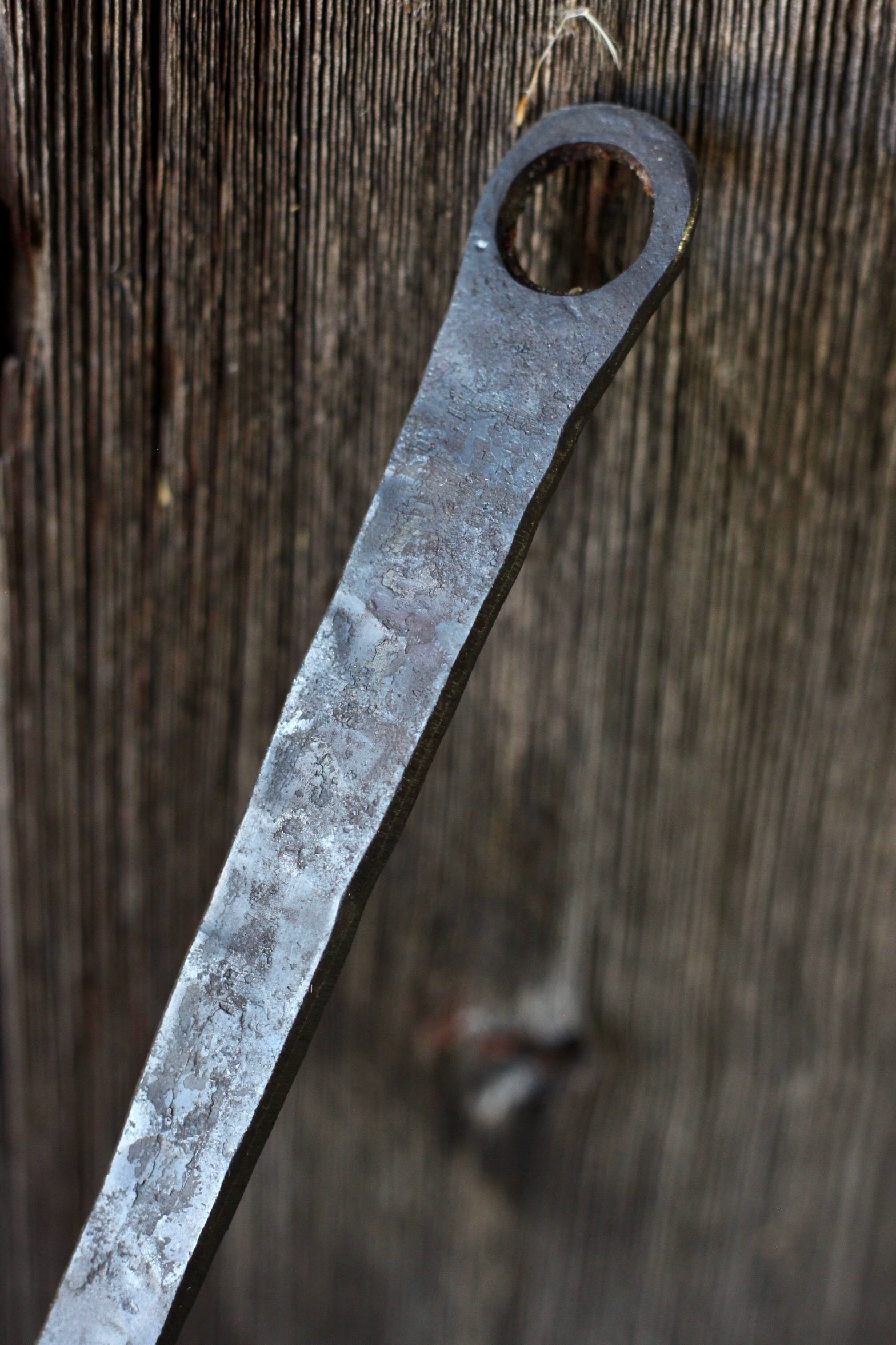 Hand Forged Fish Spatula | Flexible Slotted Cooking Turner-3