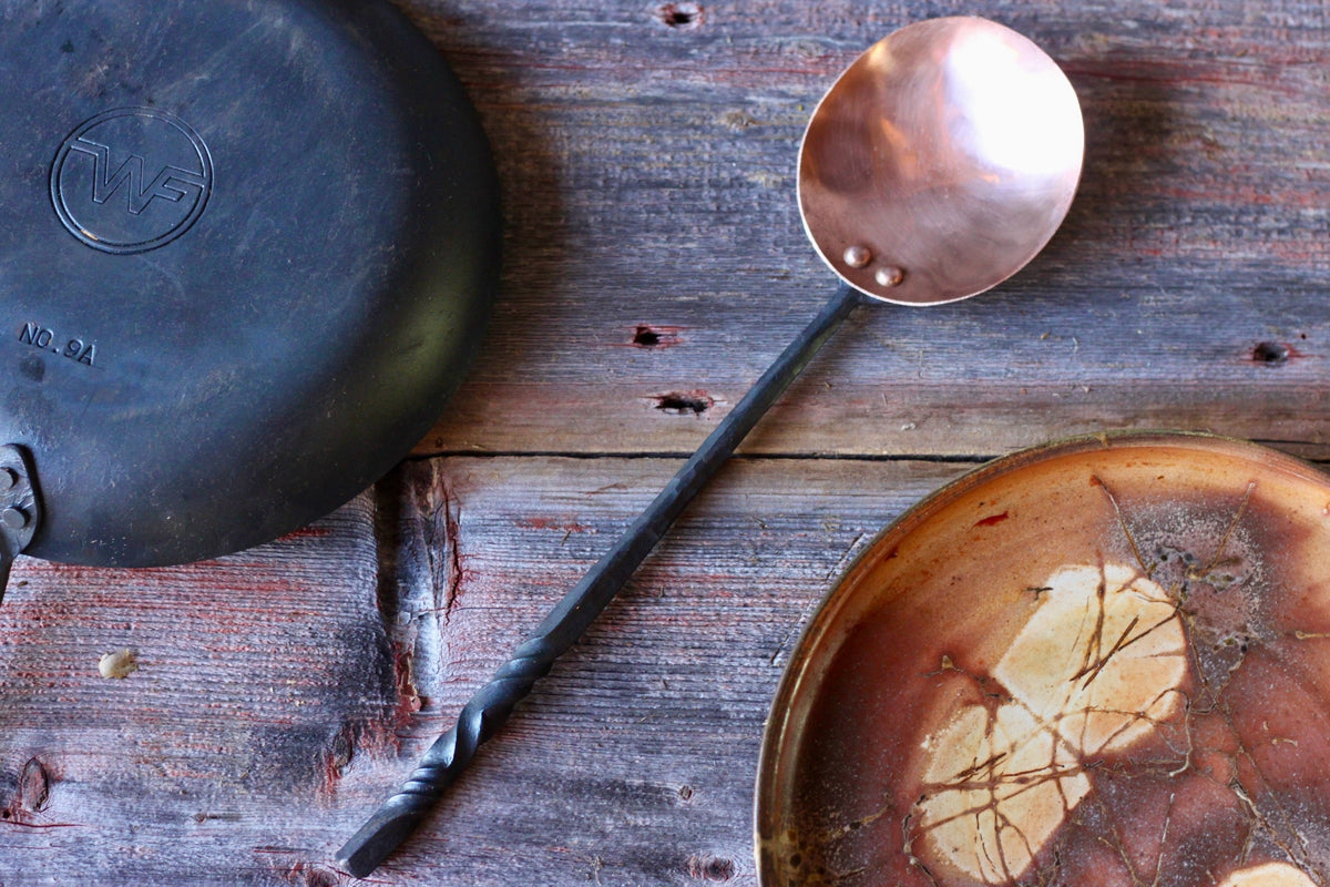 Copper Serving Spoon-zoom-1