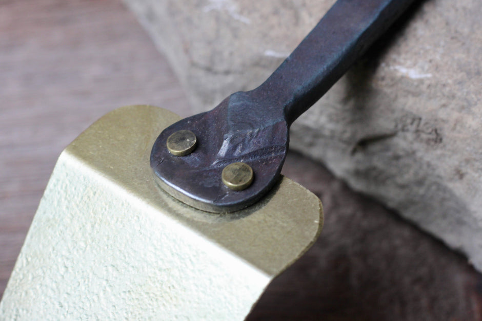 Brass Pie and Cake Server