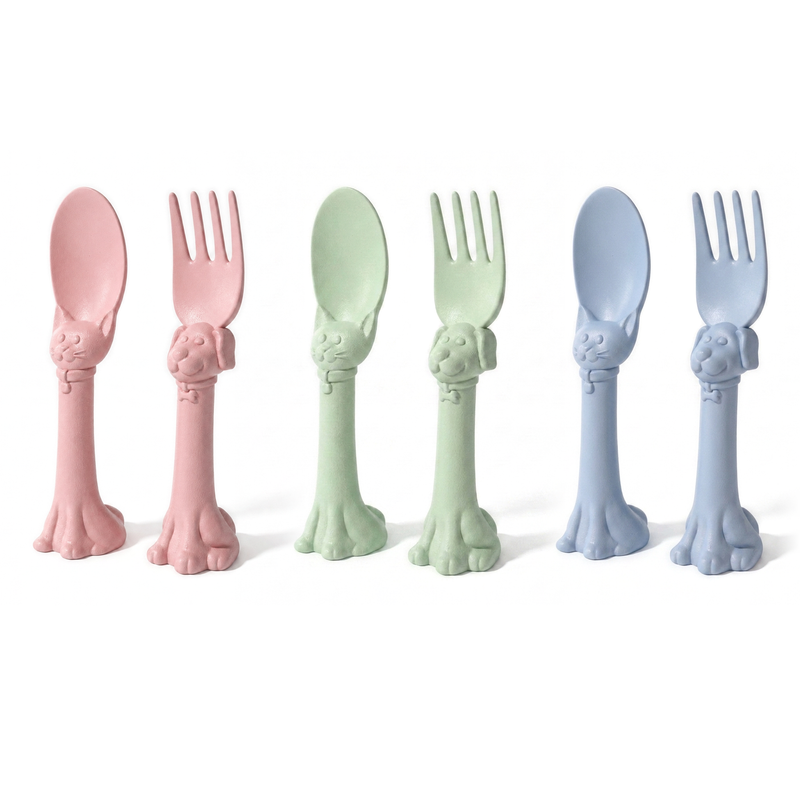 Spoon la la Toddler Utensils — 6 Pack-zoom-