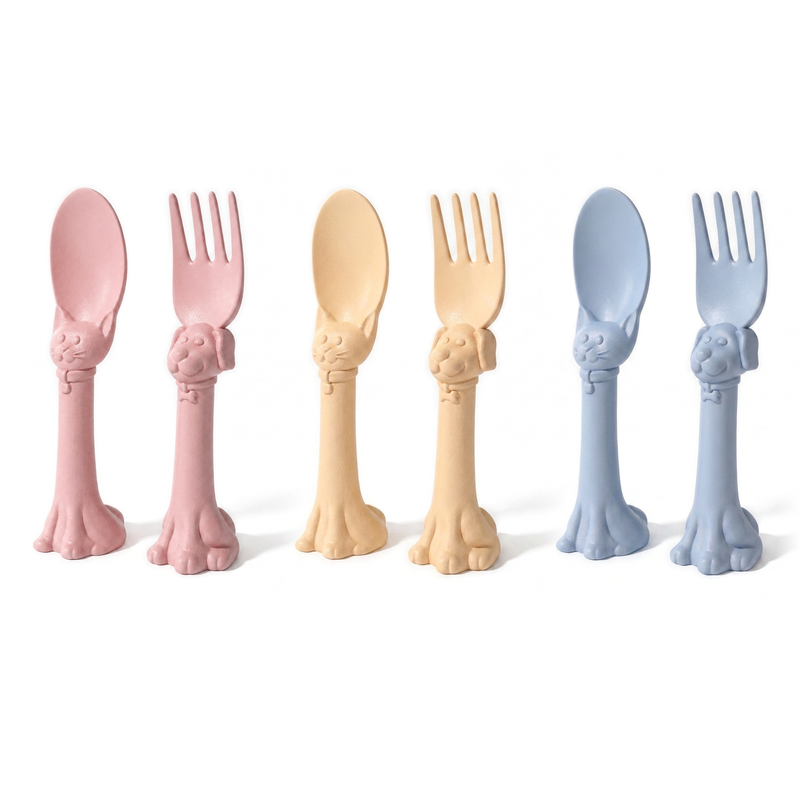 Spoon la la Toddler Utensils — 6 Pack-zoom-
