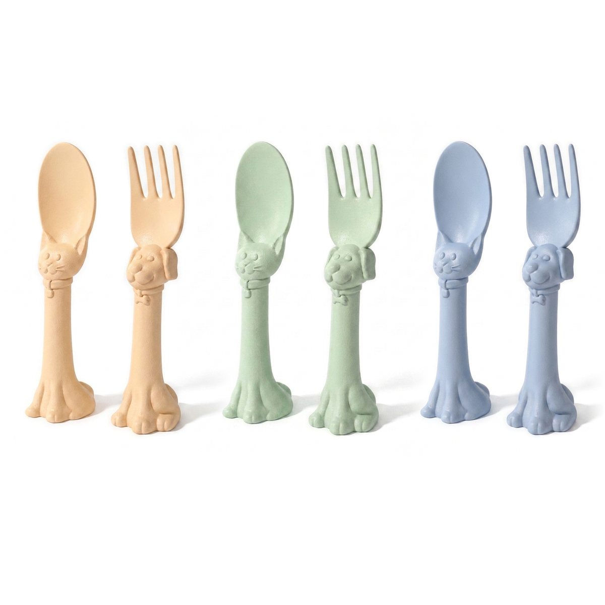 Spoon la la Toddler Utensils — 6 Pack-24