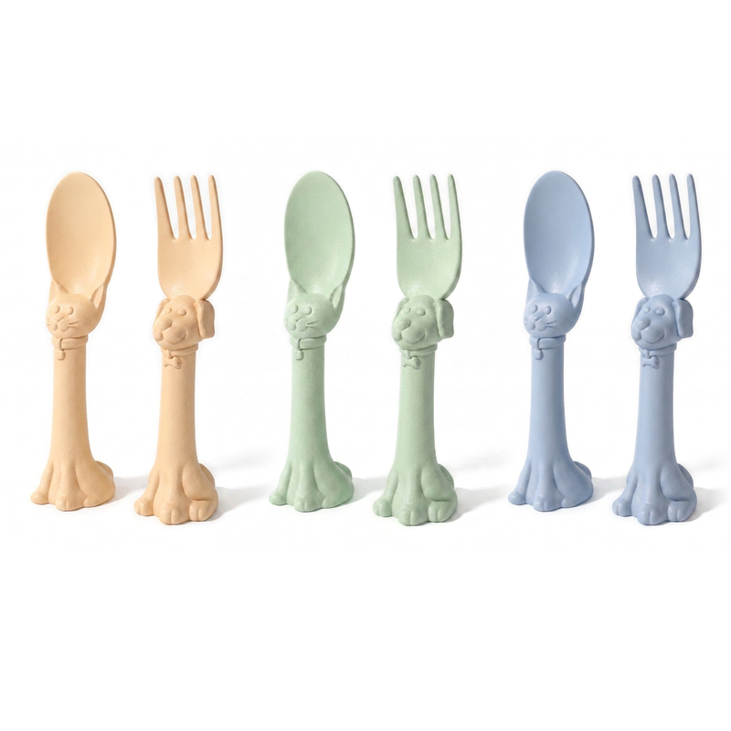 Spoon la la Toddler Utensils — 6 Pack-zoom-