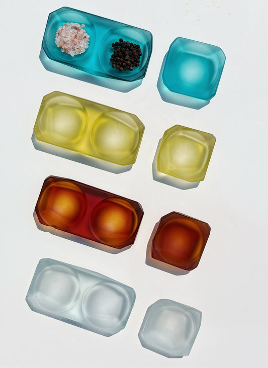 Glass Salt Cellar