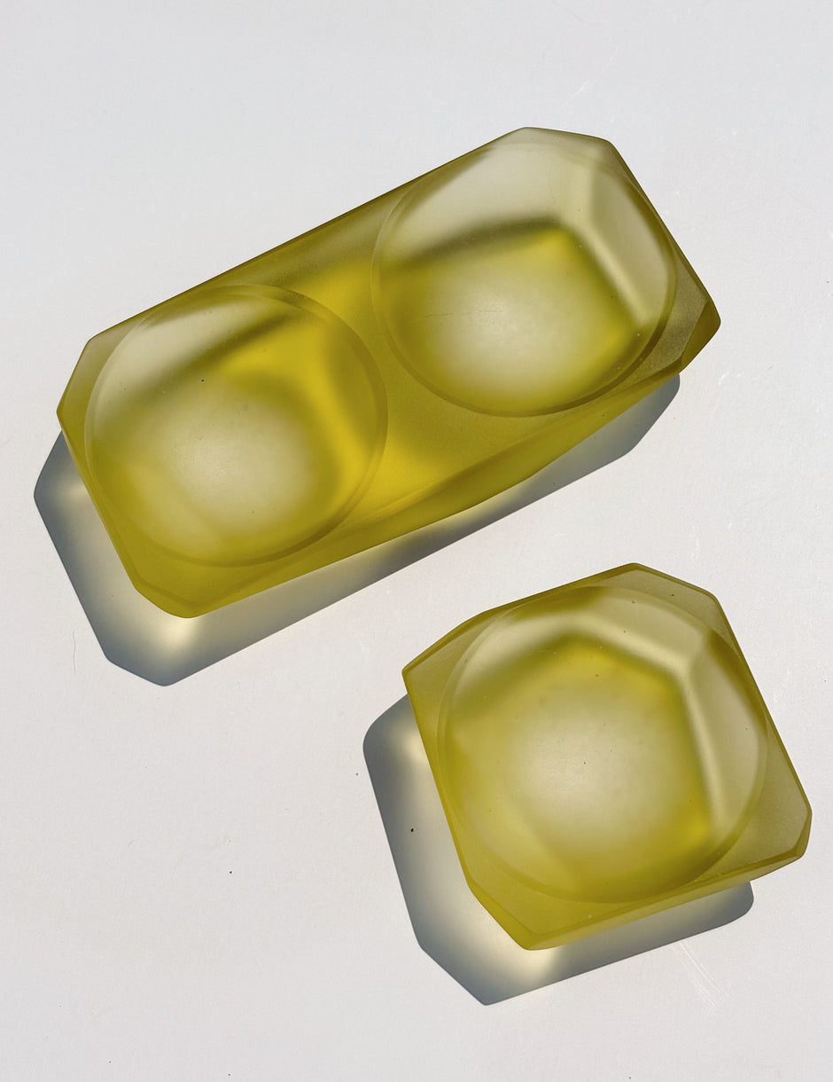 Glass Salt Cellar