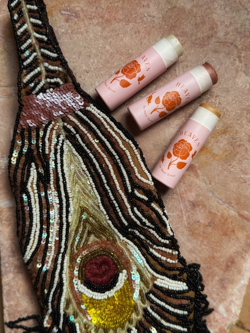 Highlighter Sticks | Gold, Diamond & Citrine Rose Quartz-zoom-