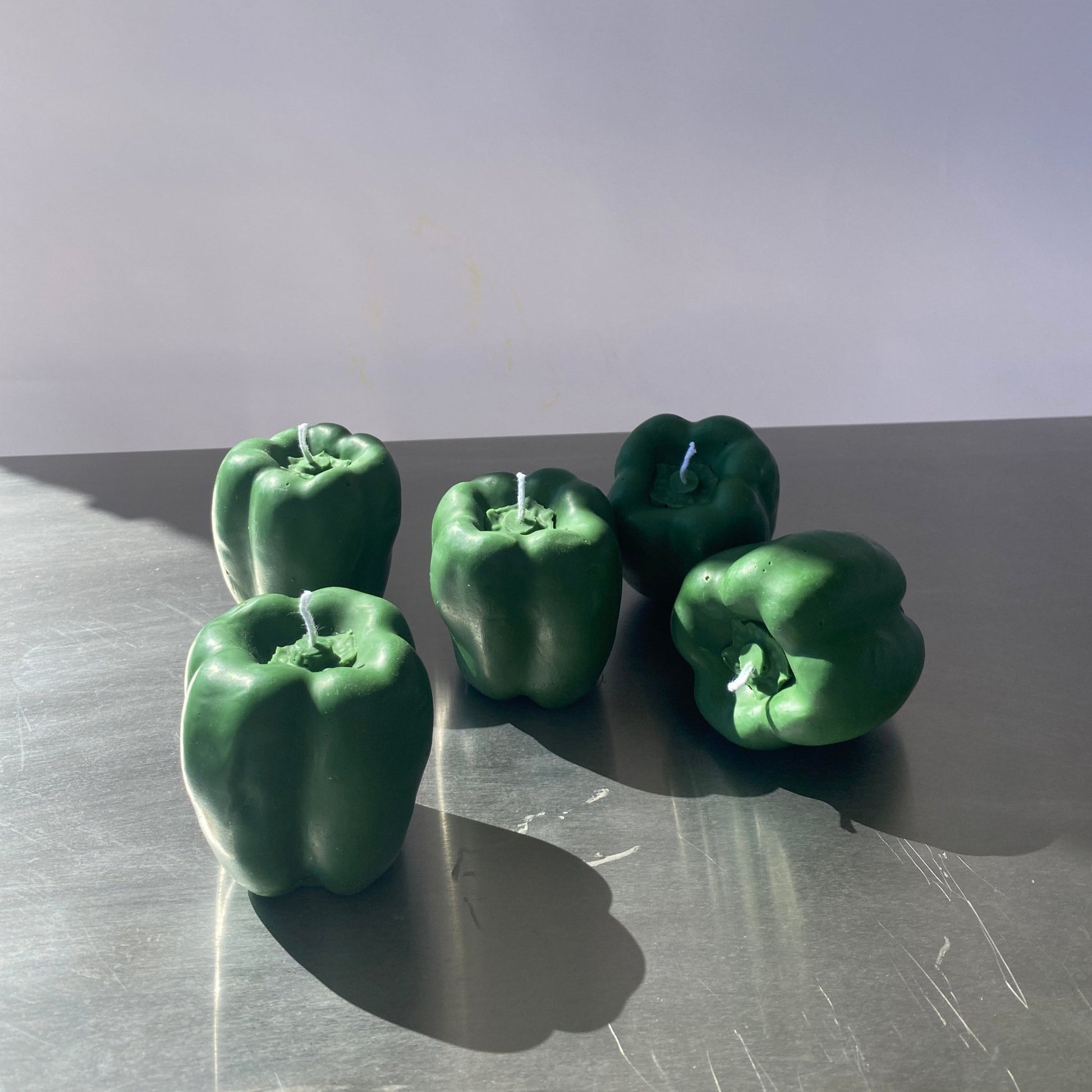 Green Bell Pepper Candle - Aware House