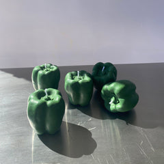 Green Bell Pepper Candle - Aware House