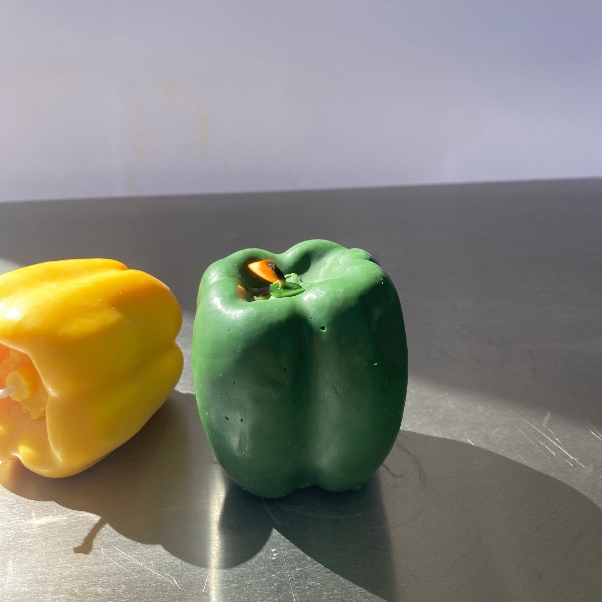 Green Bell Pepper Candle - Aware House
