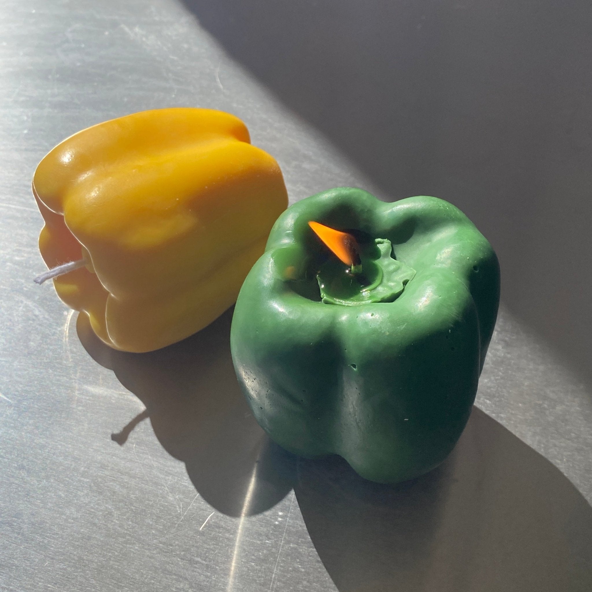 Green Bell Pepper Candle - Aware House