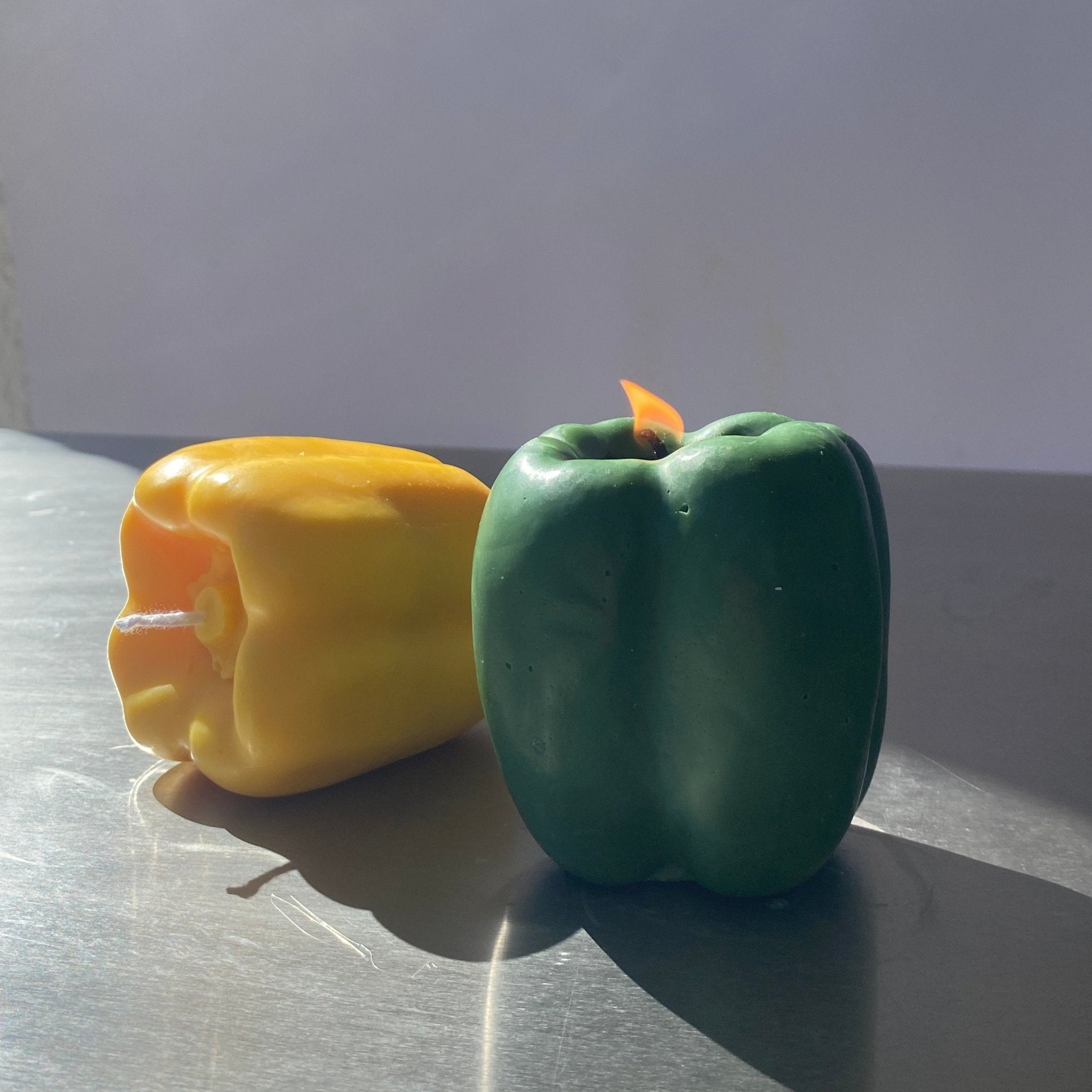 Green Bell Pepper Candle - Aware House