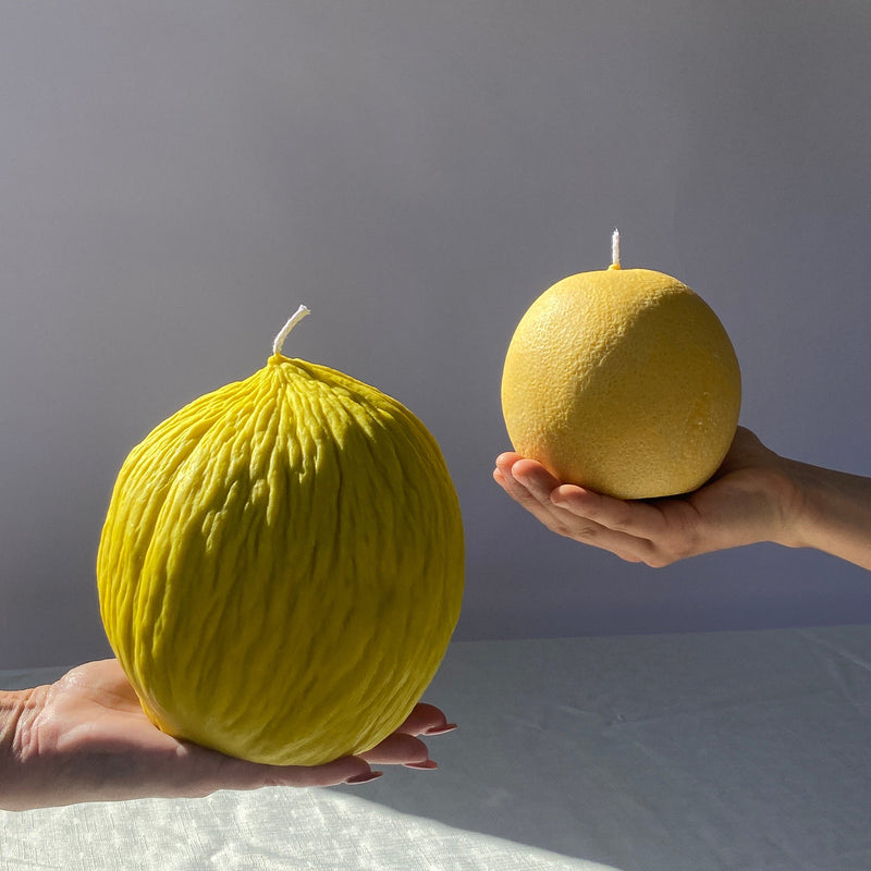 Casaba Melon Candle-zoom-
