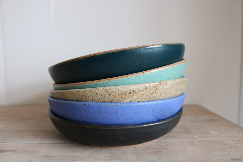 Handmade Ceramic Pasta Bowl-zoom-