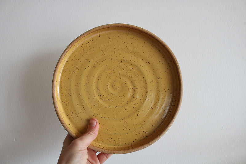 Handmade Ceramic Side Plate-zoom-