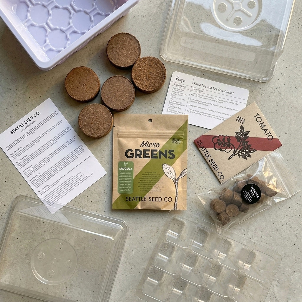 Microgreens and Seed-Starting Kit-2