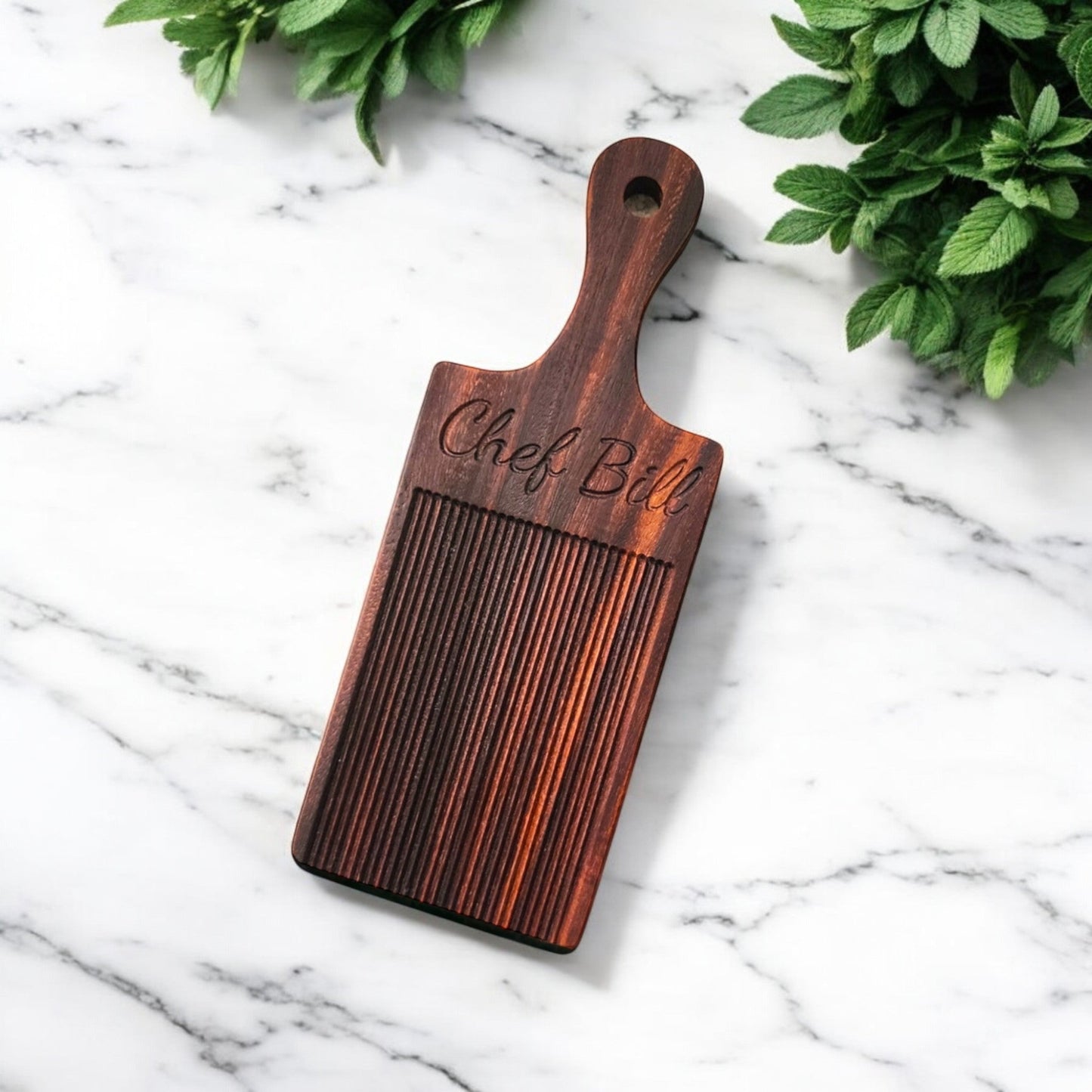 Classic Black Walnut Gnocchi Board