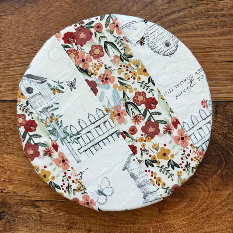 Small Reusable Cotton Bowl & Banneton Cover | Eco-Friendly Kitchen Cover-zoom-