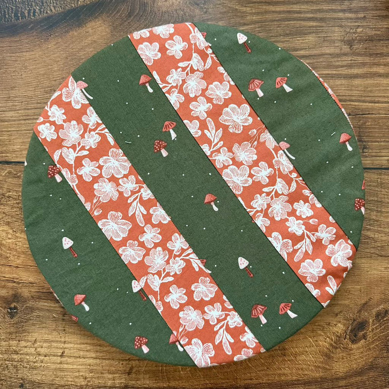 Medium Reusable Cotton Bowl & Banneton Cover | Eco-Friendly Kitchen Cover-zoom-