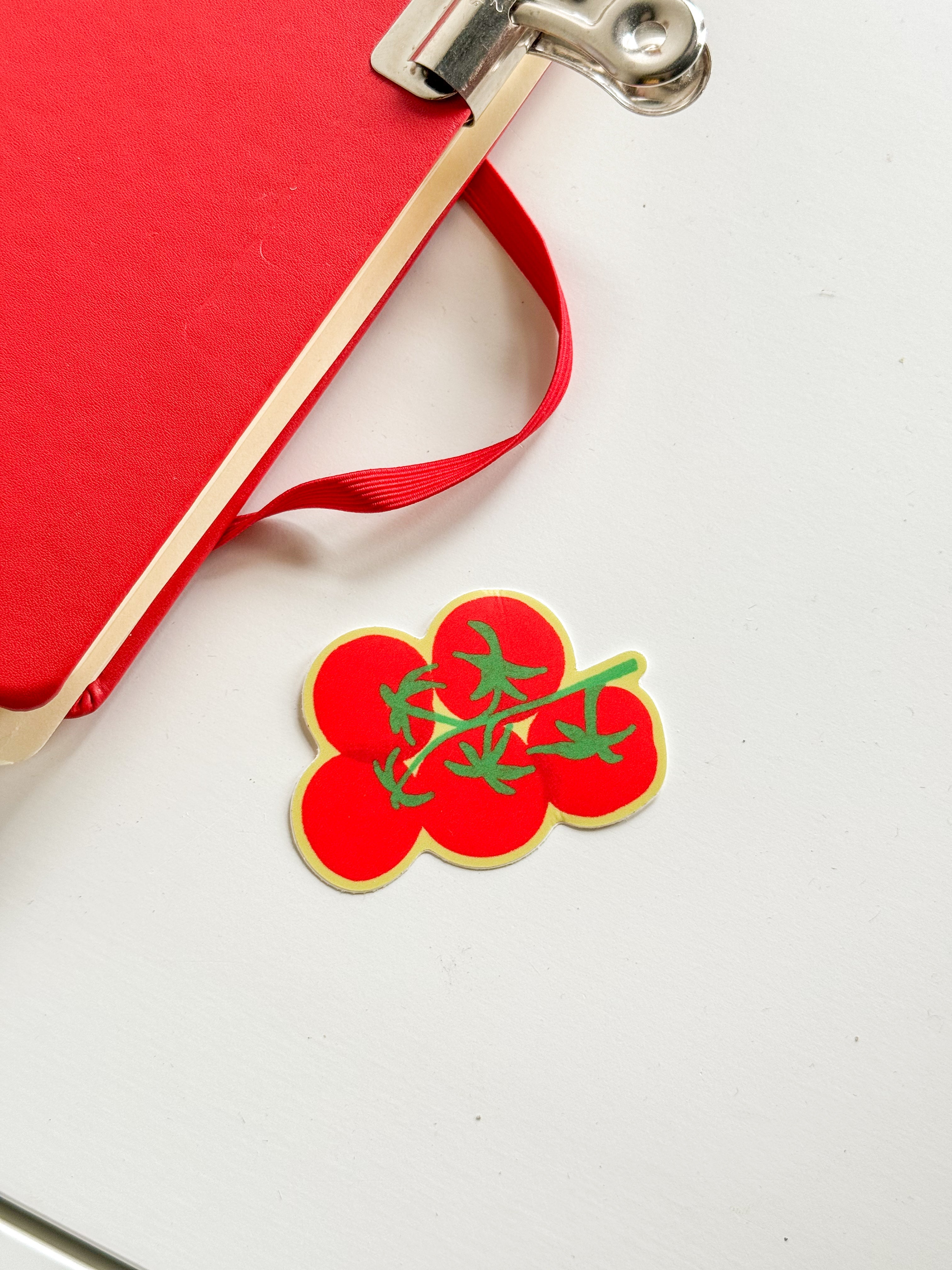 On The Vine Tomato Vinyl Sticker-zoom-3