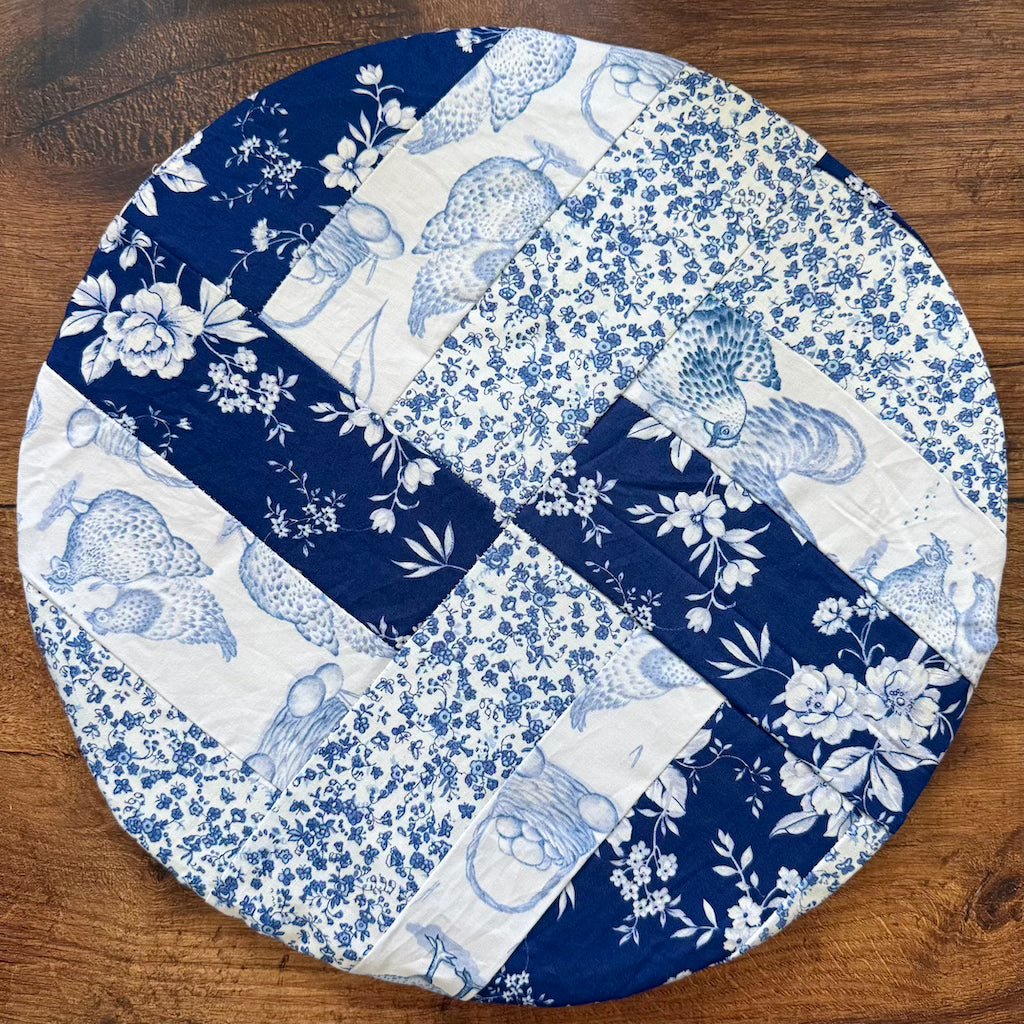 Large Reusable Cotton Bowl Cover | Eco - Friendly Kitchen Cover - Aware House