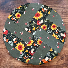Large Reusable Cotton Bowl Cover | Eco - Friendly Kitchen Cover - Aware House