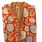 The Charlotte Jacket in Orange Floral