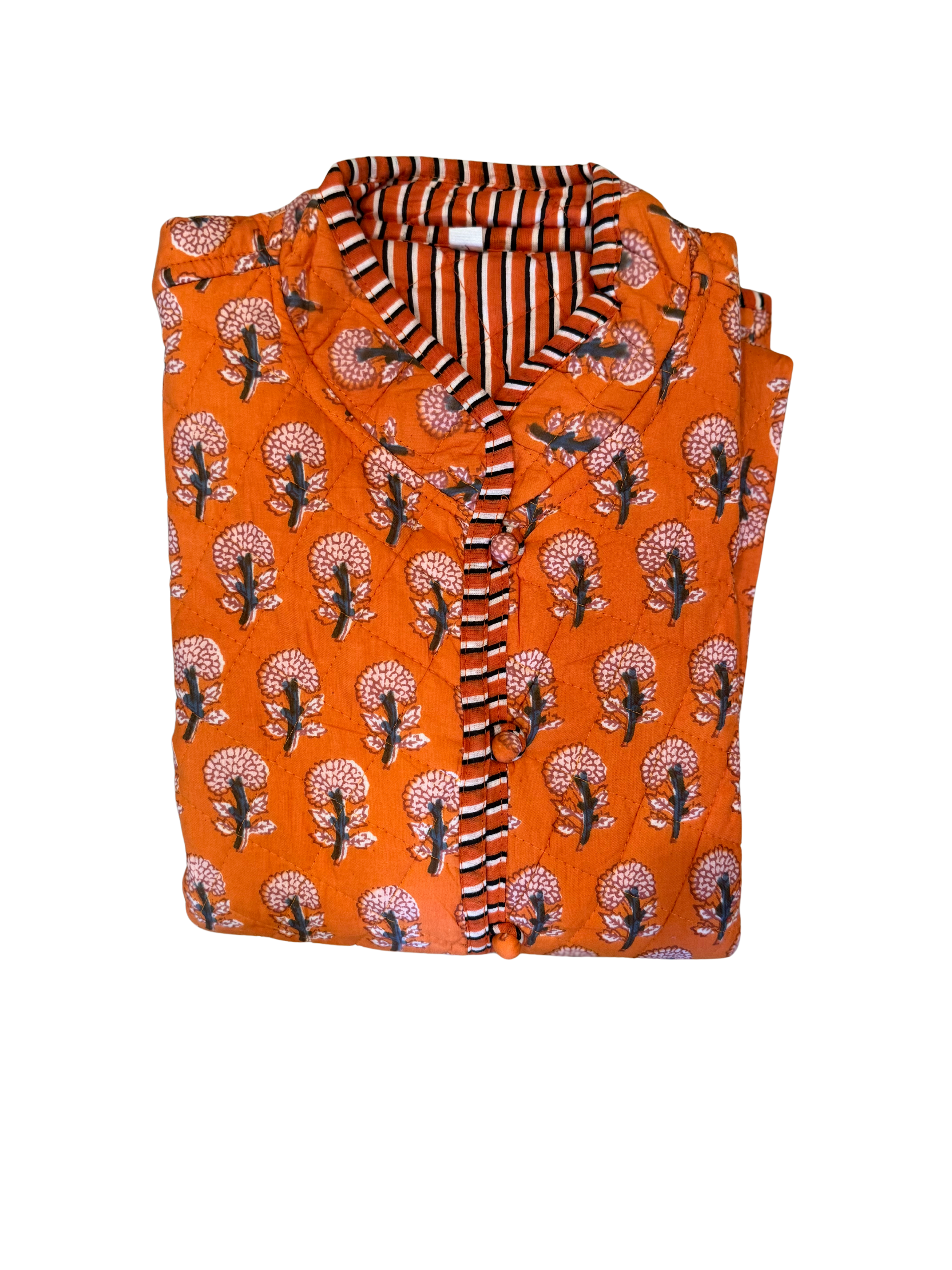 The Charlotte Jacket in Poppy Orange-zoom-3