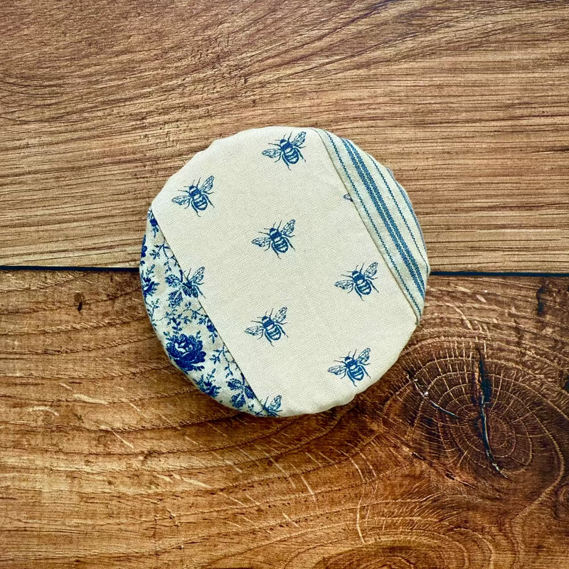 Reusable Cotton Jar & Bowl Covers | Eco-Friendly Kitchen Covers-zoom-