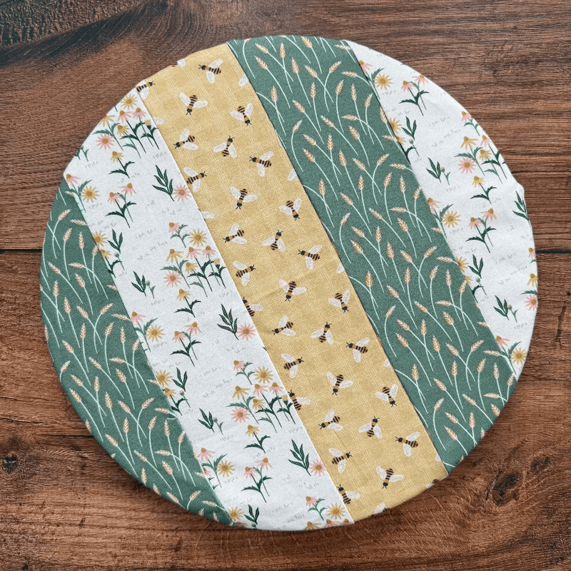 Medium Reusable Cotton Bowl & Banneton Cover | Eco-Friendly Kitchen Cover-zoom-