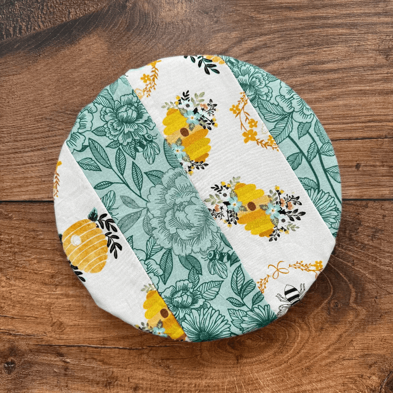 Small Reusable Cotton Bowl & Banneton Cover | Eco-Friendly Kitchen Cover-zoom-