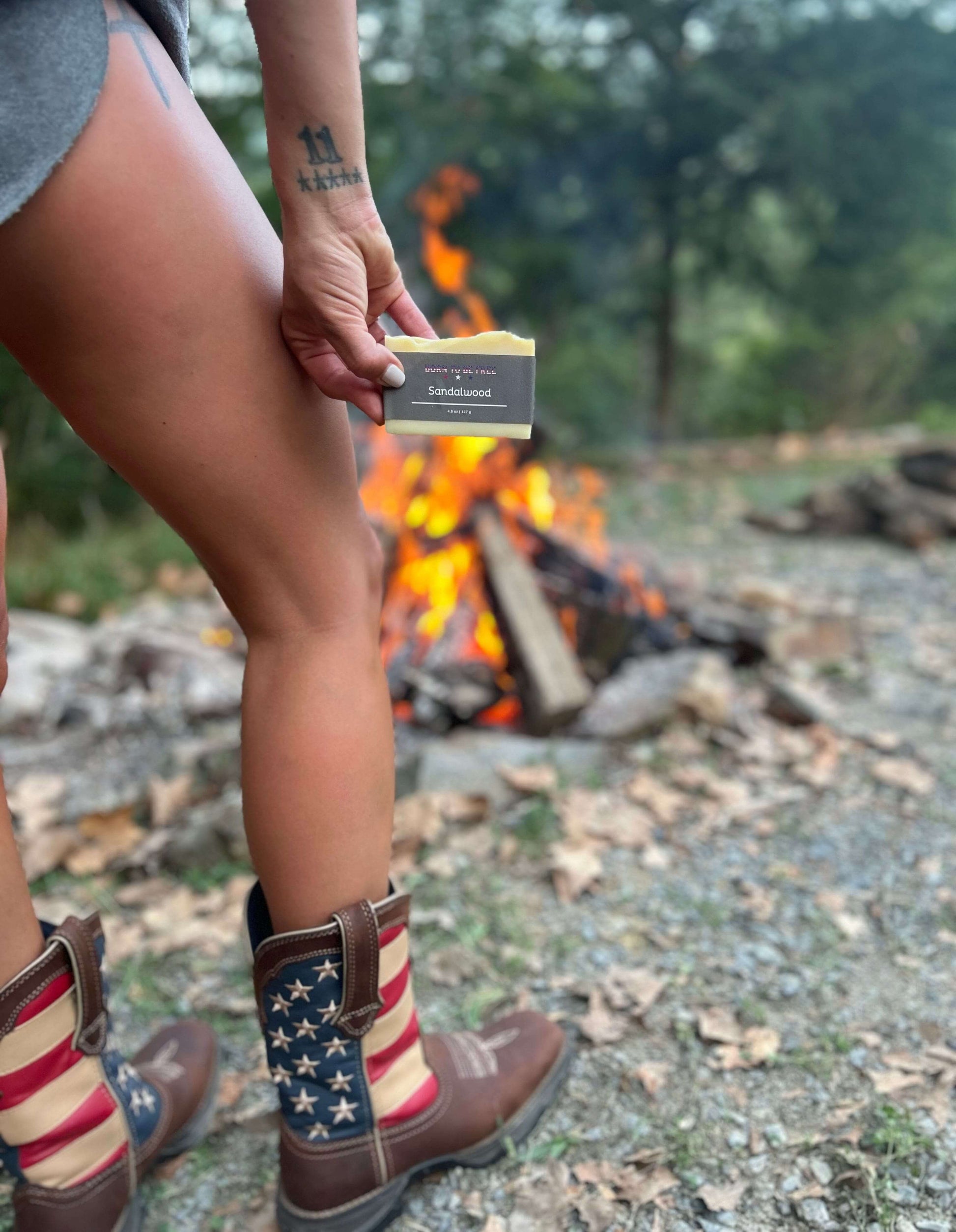 Sandalwood Tallow Soap Bar-5