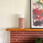 Mauve Pillar Lamp