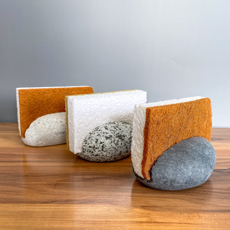 Stone Sponge Holder-zoom-