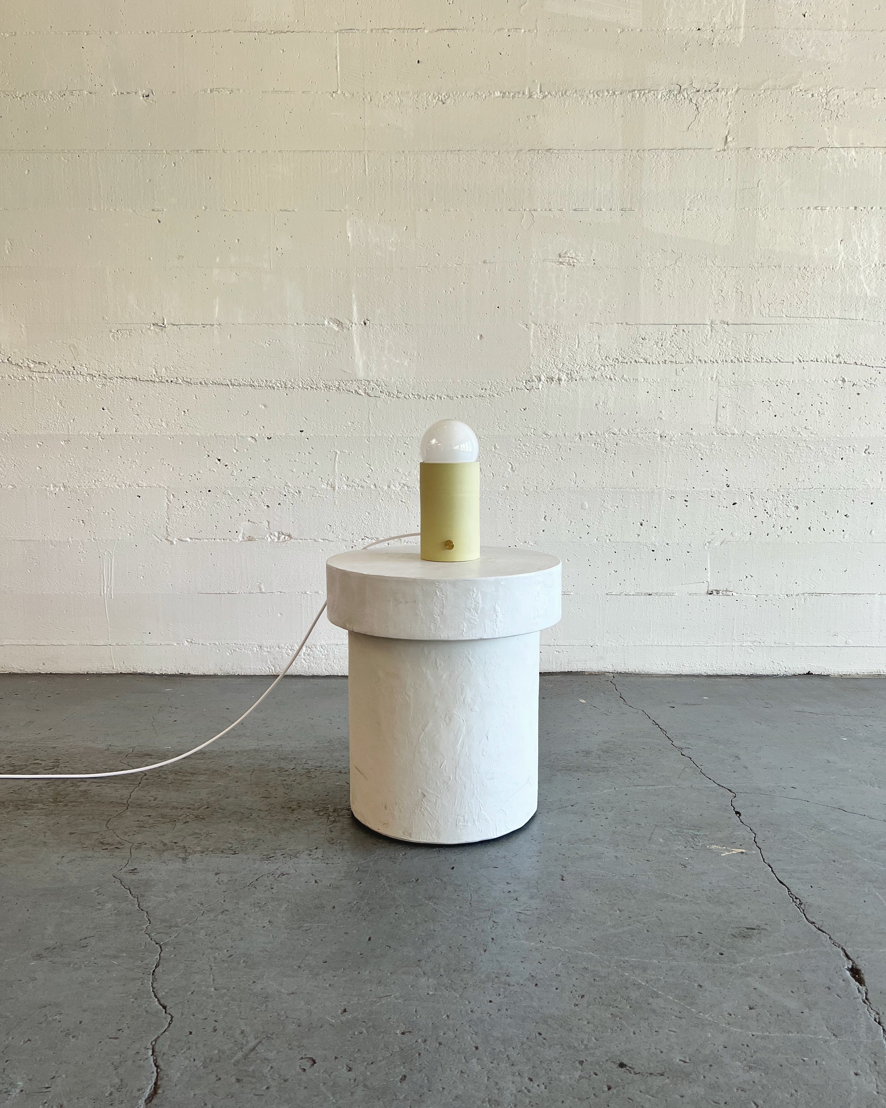 Chartreuse Pillar Lamp