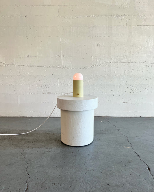 Chartreuse Pillar Lamp