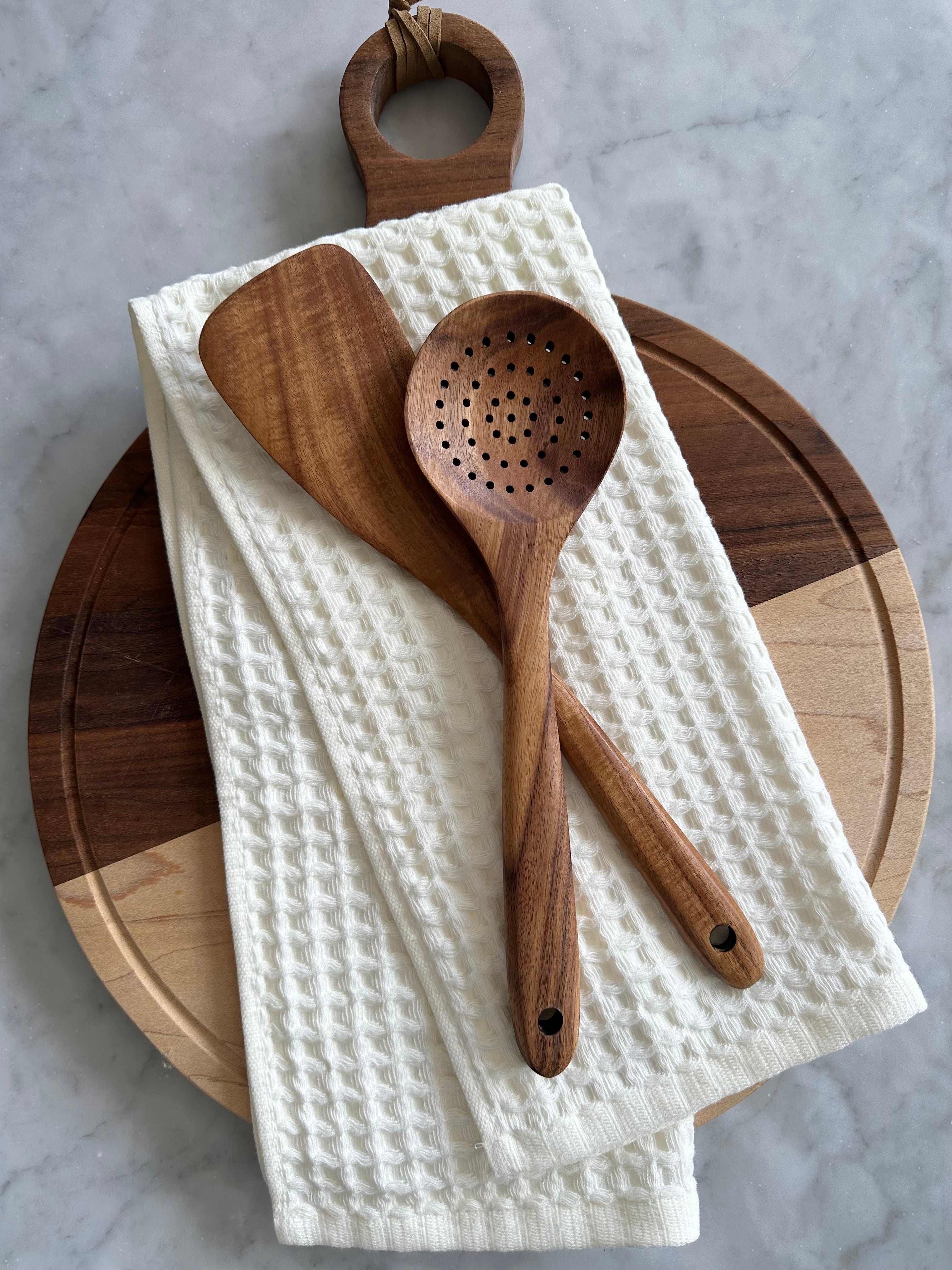 Kitchen Waffle Towel Set of Two-zoom-2