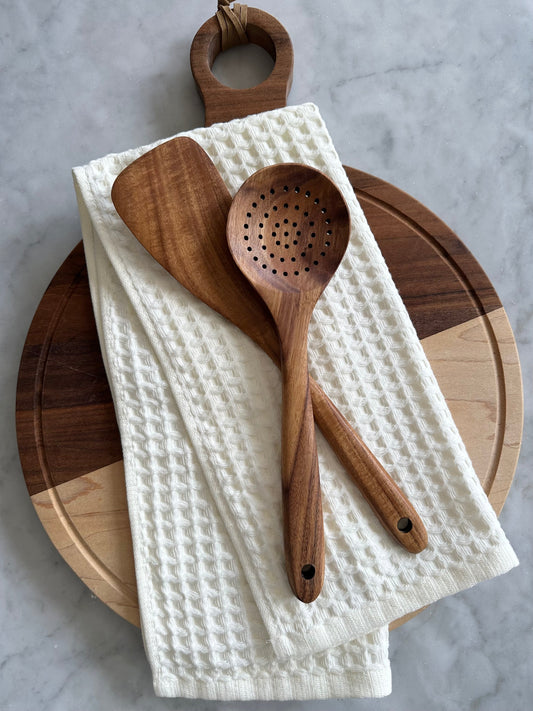 Kitchen Waffle Towel Set of Two