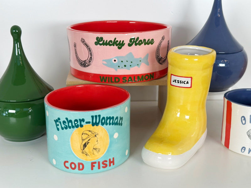Rainboot Vase in 8 Colors-zoom-