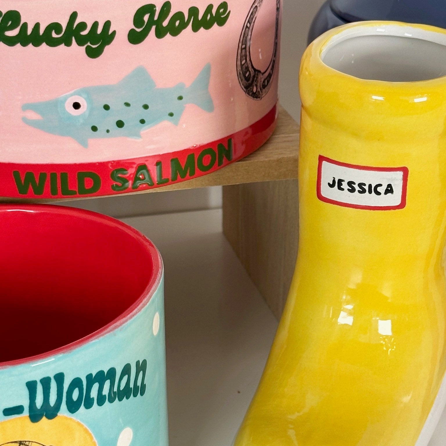 "Canned" Cod Fish Vase-5