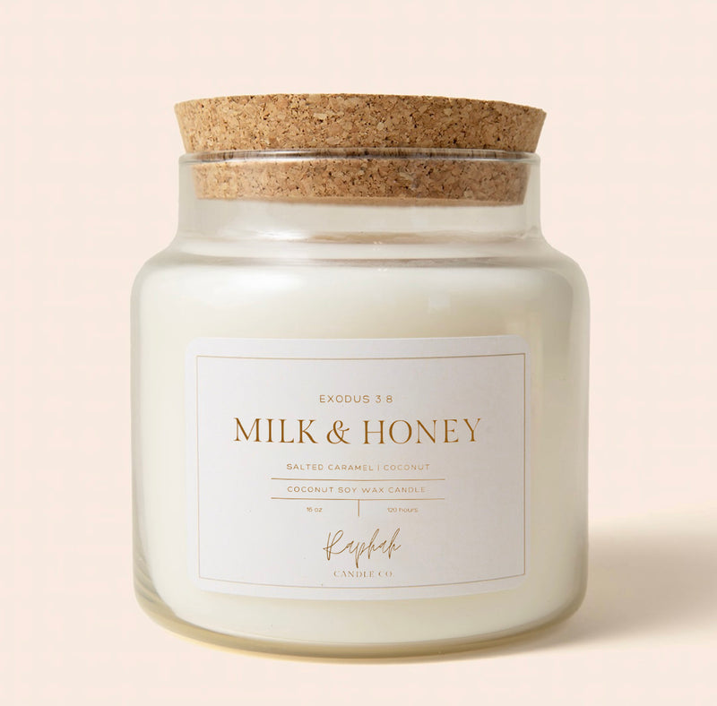 Milk & Honey Candle-zoom-