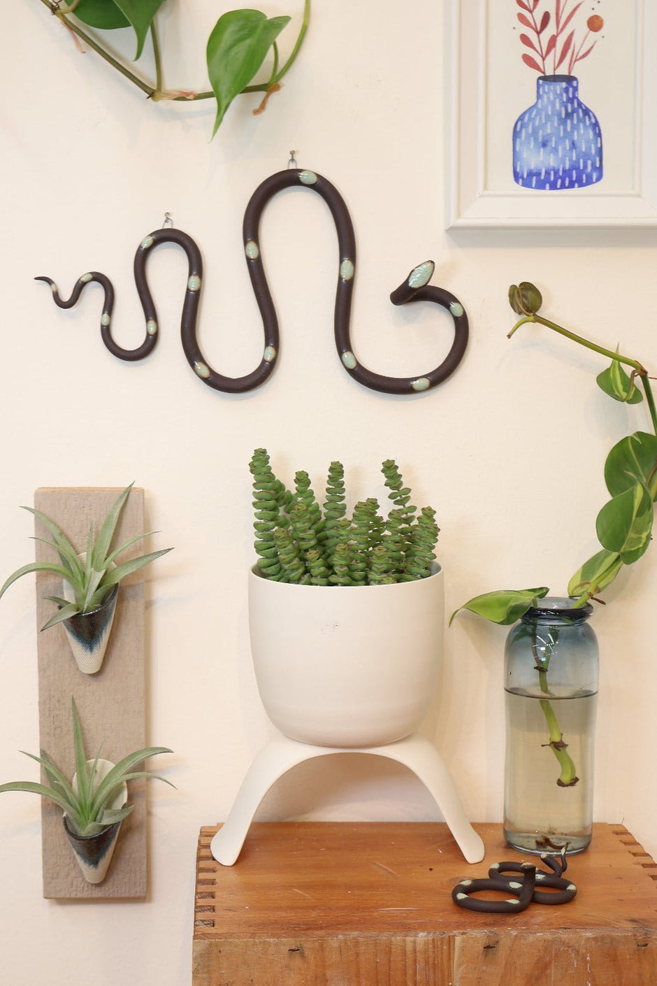 Horizontal Wall Snake - Aware House - Carter + Rose -