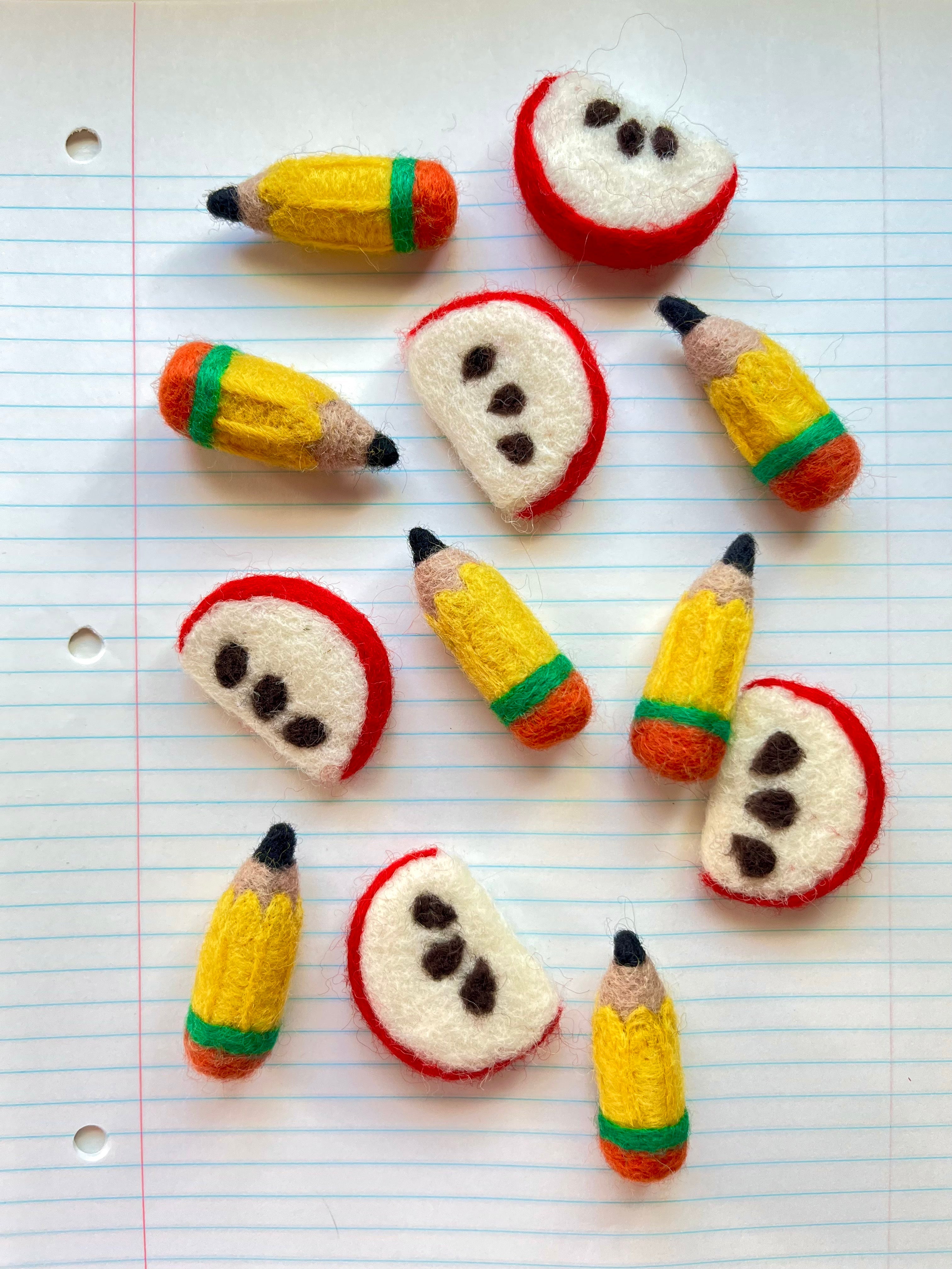 Felted Pencil Earring-zoom-3