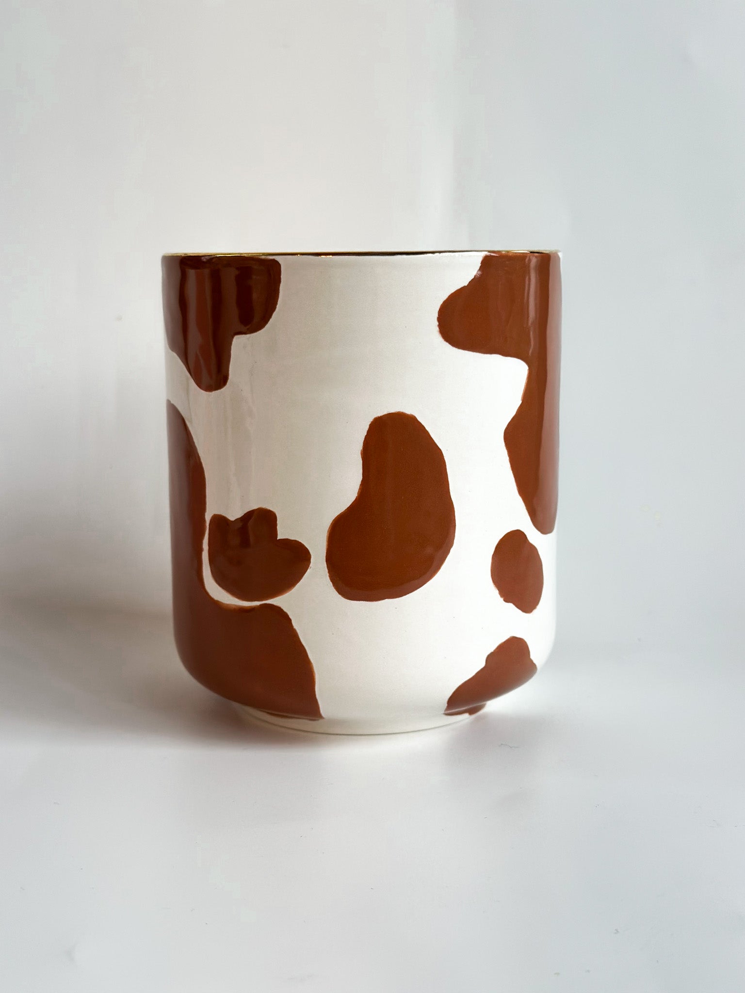 Cow Print Vase-24