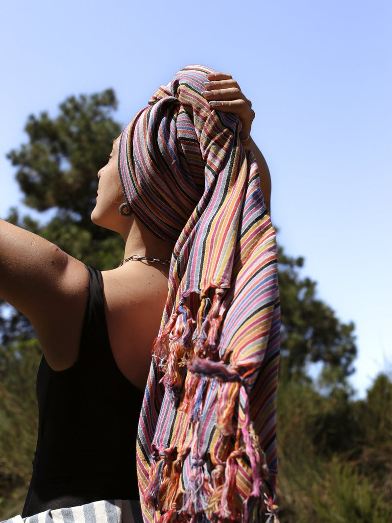 Antioch Cotton Linen Towels-zoom-