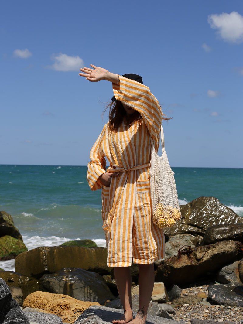 Girit Yellow Robe-zoom-