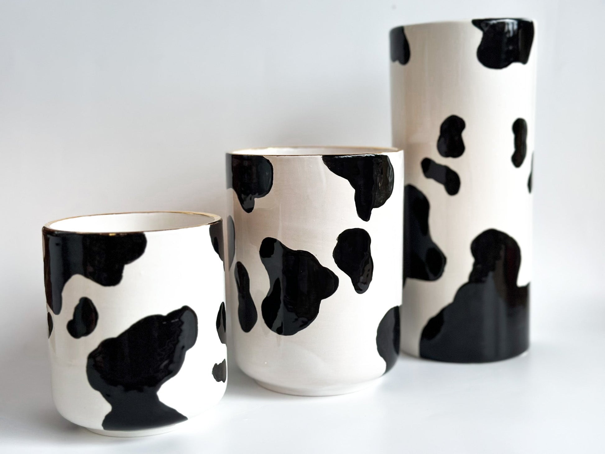 Cow Print Vase-16