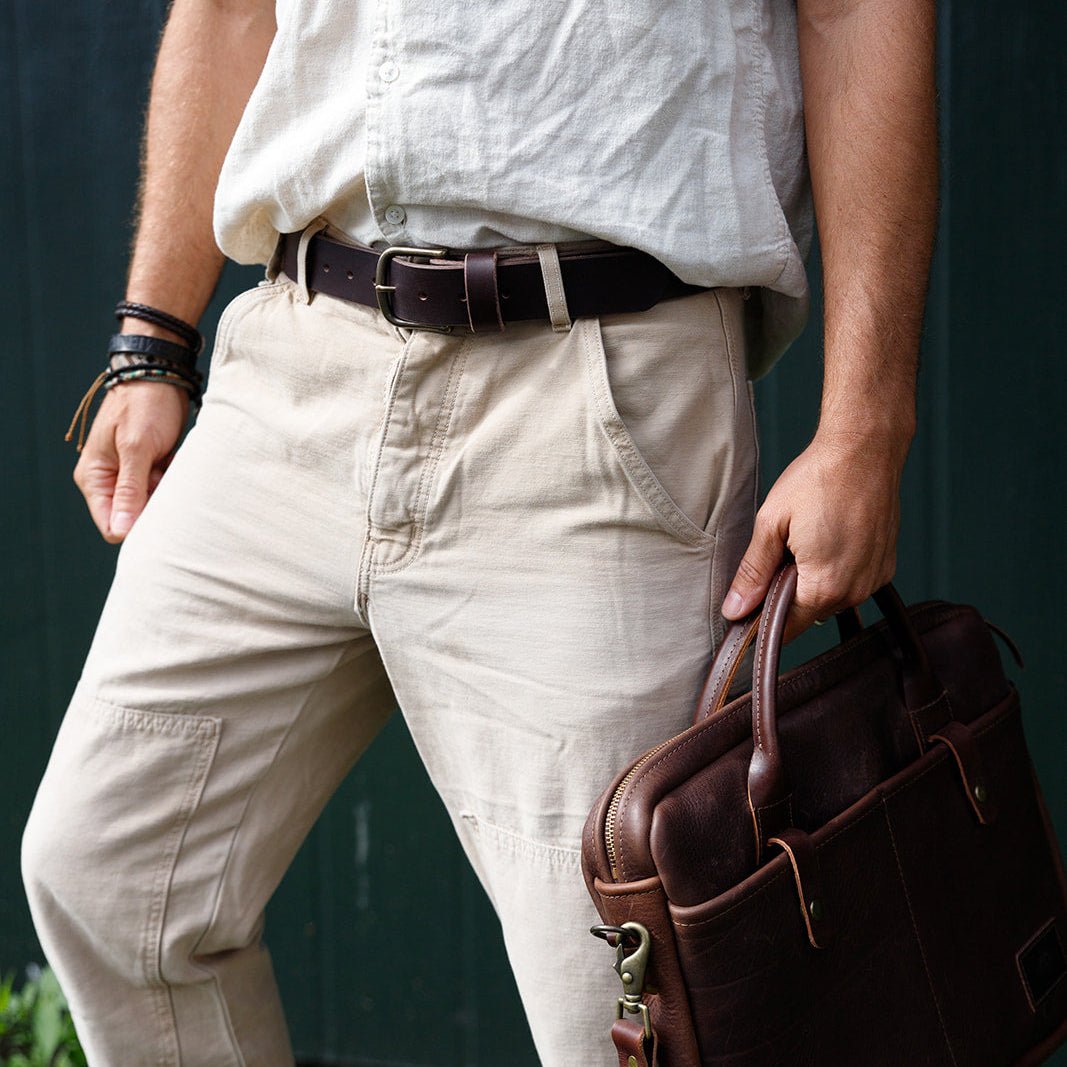 Leather Workman Belt - Aware House - The Local Branch -