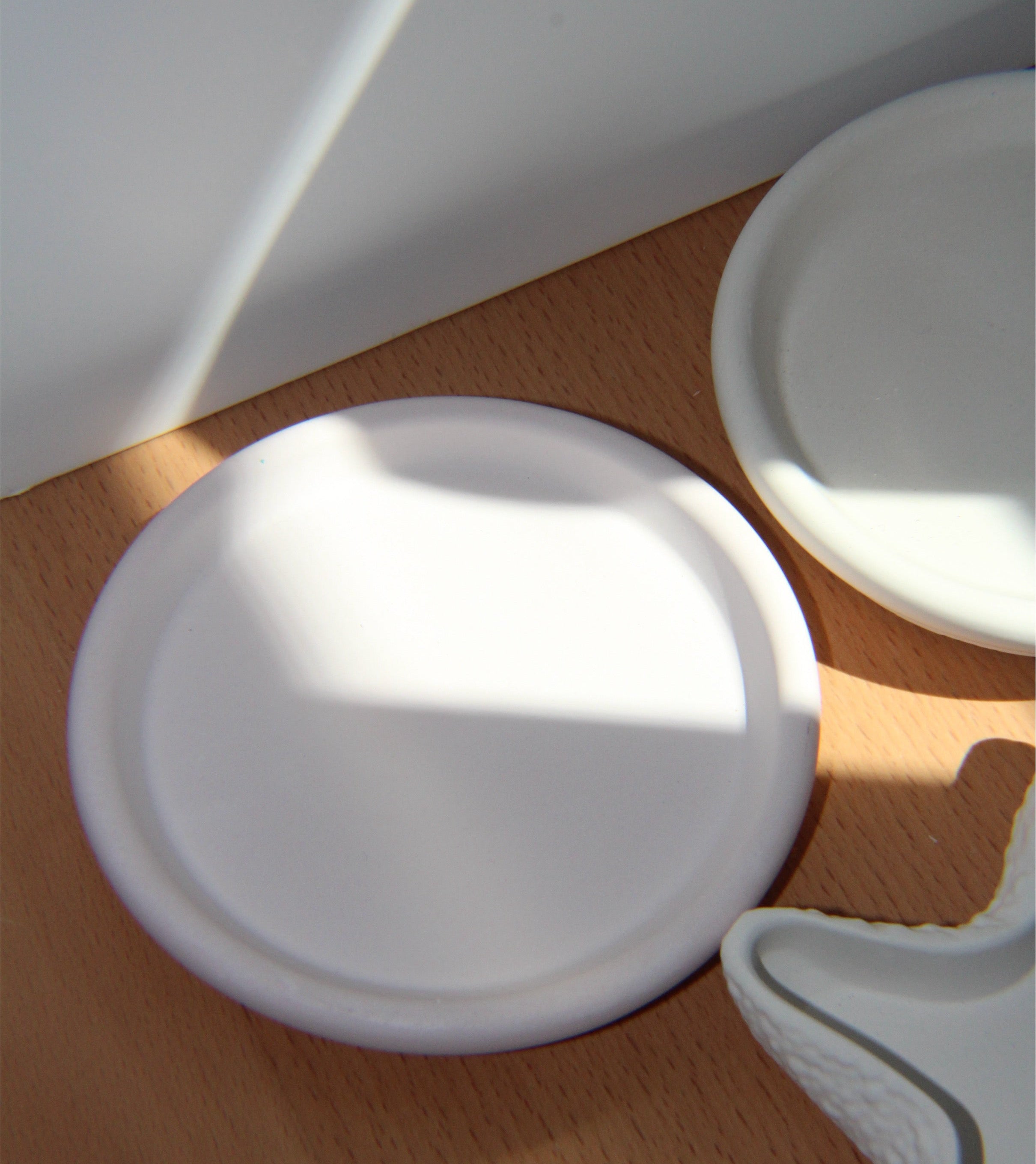 Porcelain Concrete Candle Dish