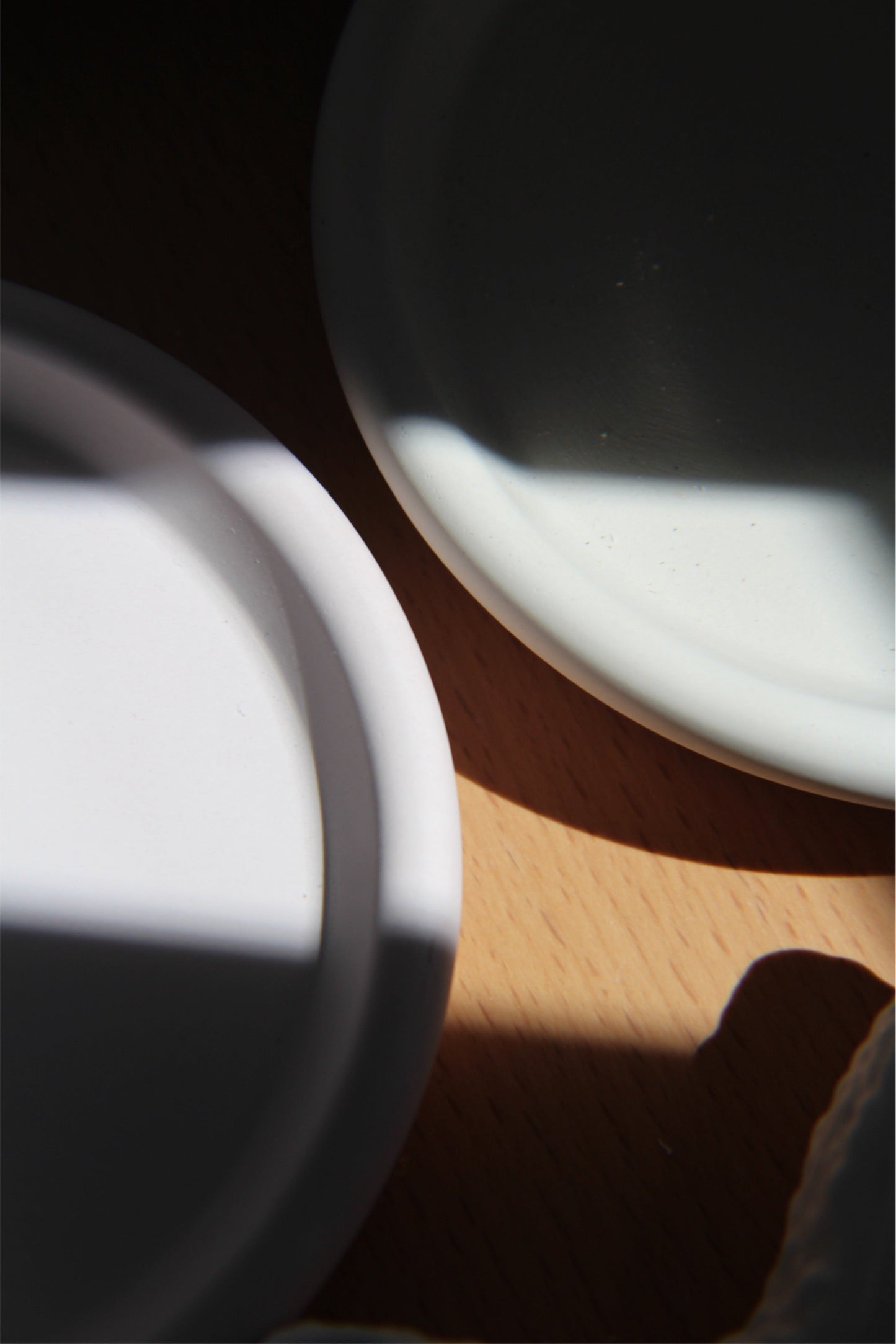 Porcelain Concrete Candle Dish